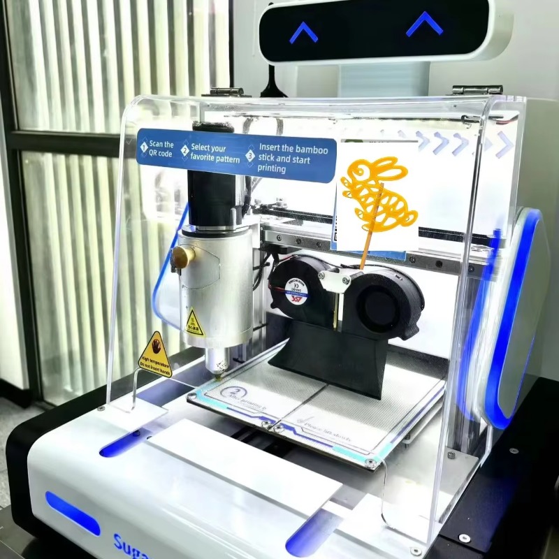 Commercial Printer - High-tech Sugar Painting Machine Factory Commercial