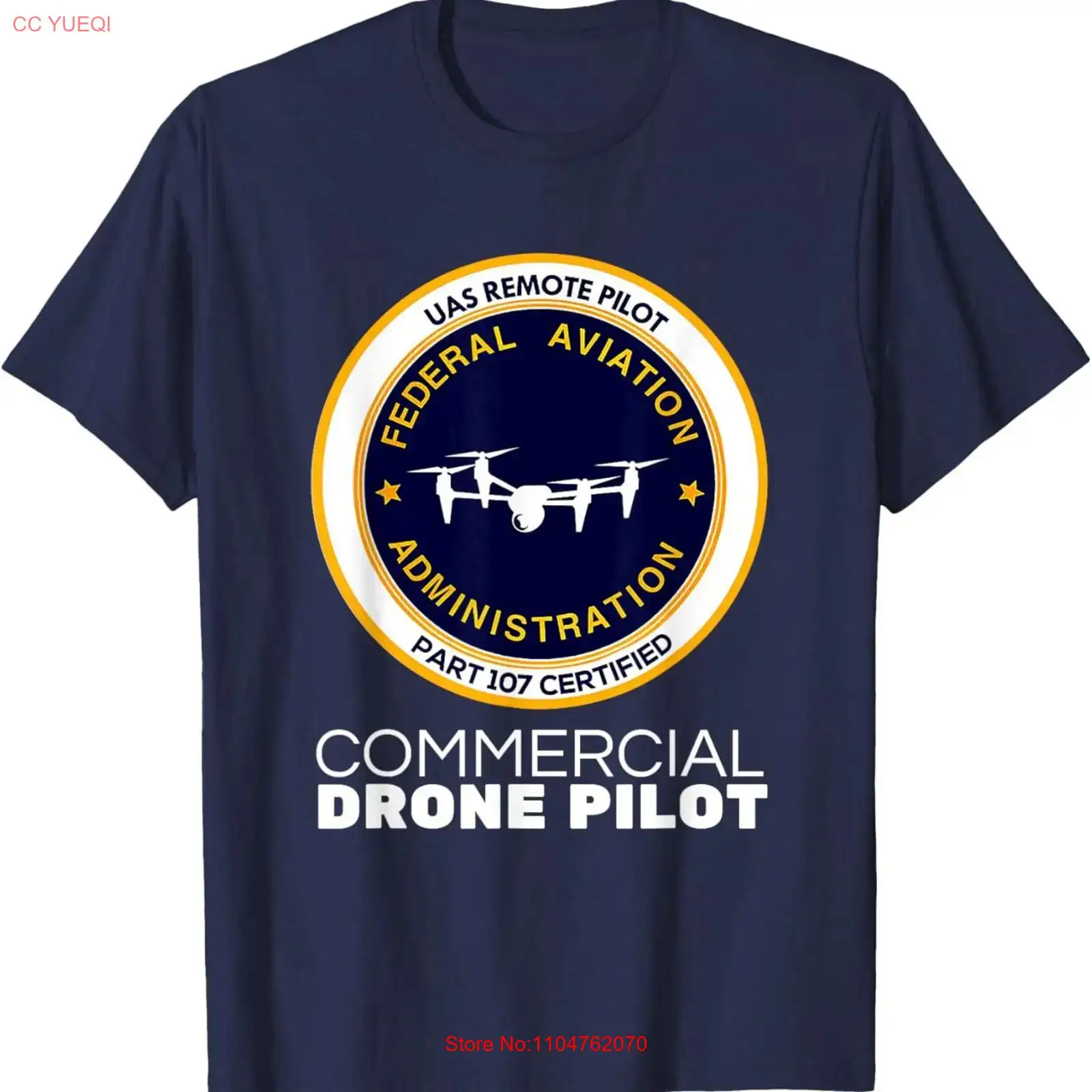 Commercial Printing & Packaging Pvt Ltd Photos - FAA Commercial Drone Pilot T Shirt