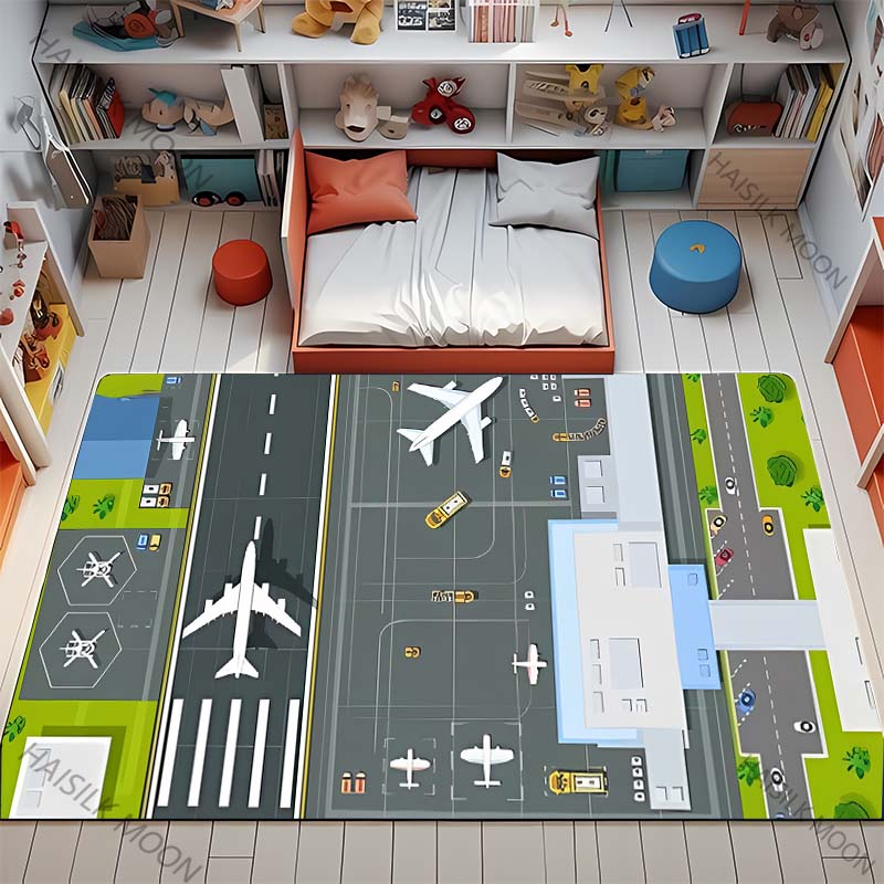Commercial Printing & Packaging Pvt Ltd Photos - 3D HD Aviation Theme Airplane Runway
