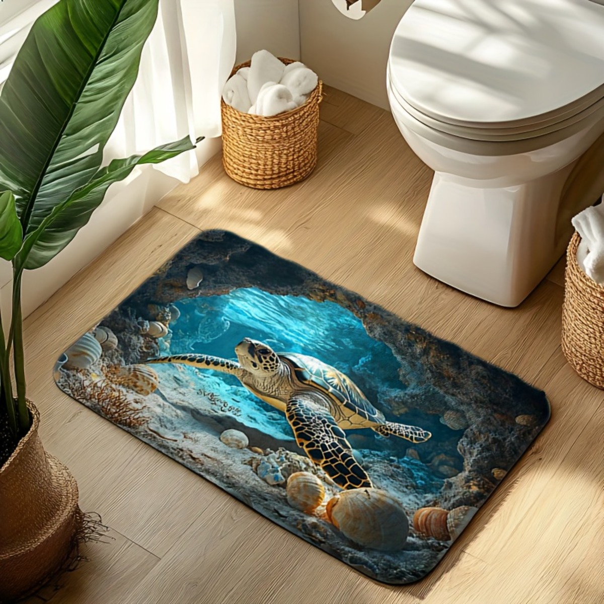 Sea Turtle Rug Velvet Flannel  - Commercial Printing And Design ulasan dan harga