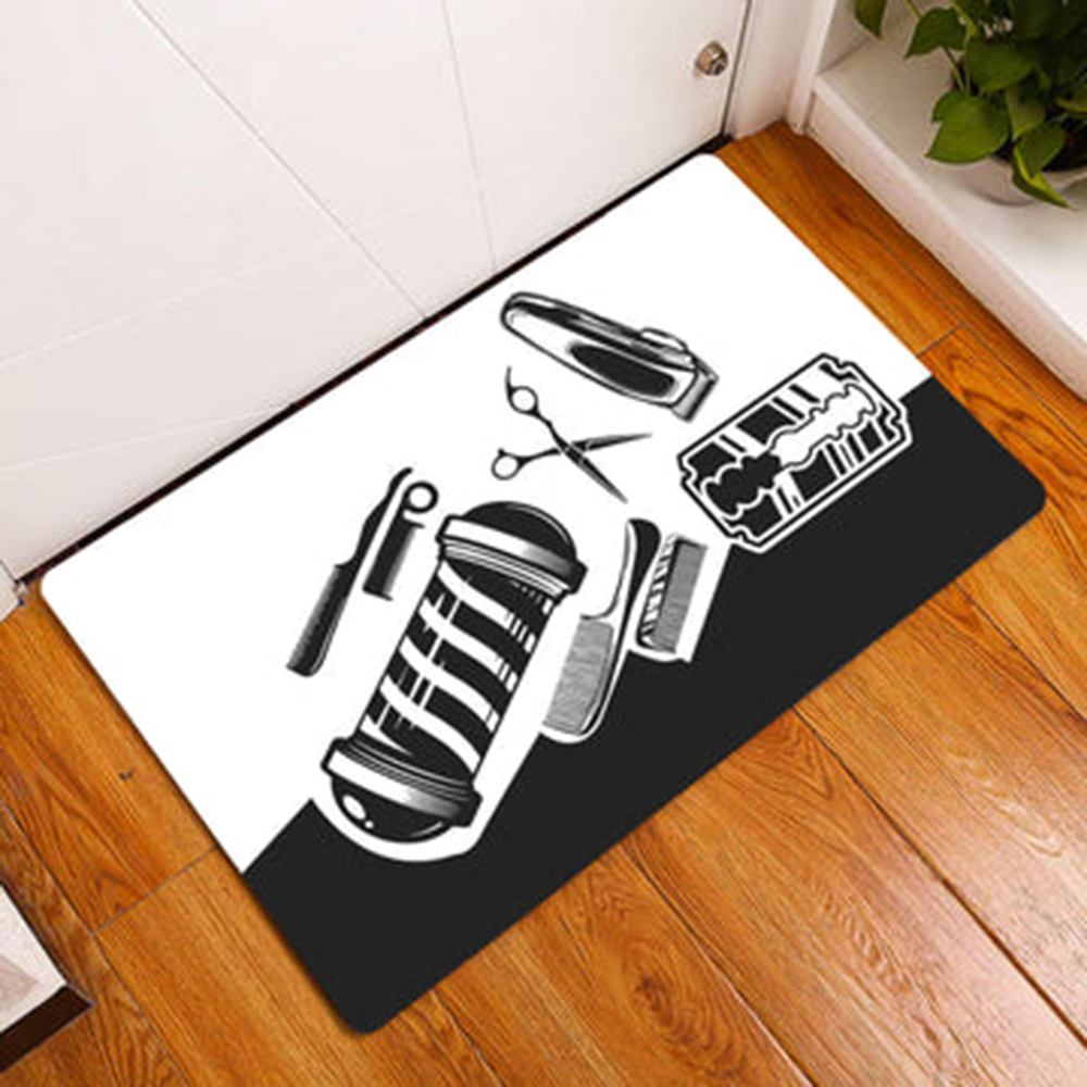 Vintage Barber Shop Entrance M - Commercial Printing Shop ulasan dan harga