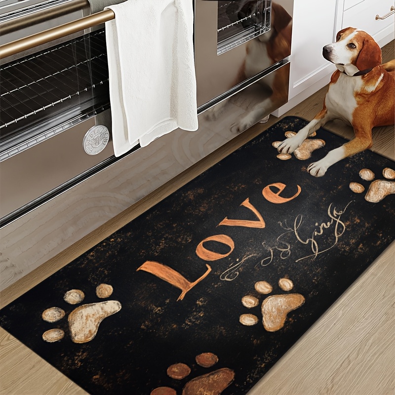Cat Dog Paw Print Pattern Kitc - Commercial Printing And Design ulasan dan harga
