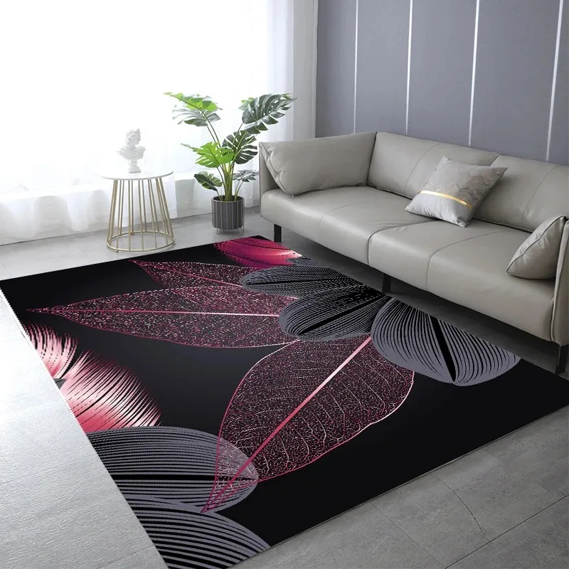Abstract Black Golden Plant Le - Commercial Printing And Design ulasan dan harga