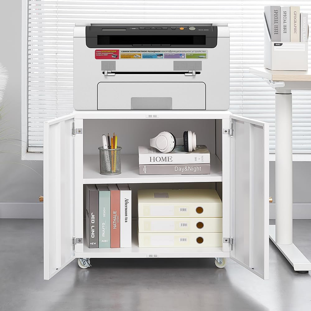 Metal Printer Stand with File  - Commercial Printer ulasan dan harga