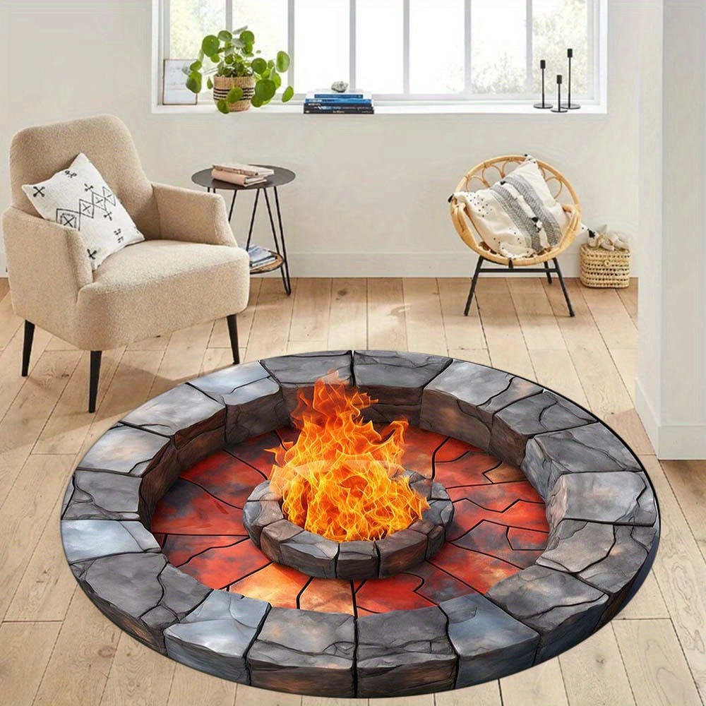 Cozy Digital Printed Fire Mat  - Commercial Printing And Design ulasan dan harga