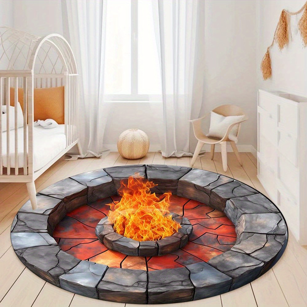 Cozy Digital Printed Fire Mat  - Commercial Printing And Design ulasan dan harga